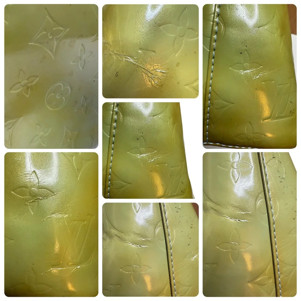 Louis Vuitton Vernis tote-see callouts